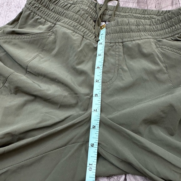 The North Face Drawstring Green Crop Capri Hiking Pants Women's Size 2 - Picture 5 of 8